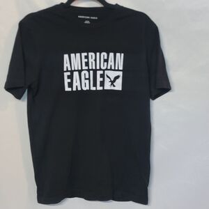 American Eagle Outfitters Black Men's T-Shirt Size Small